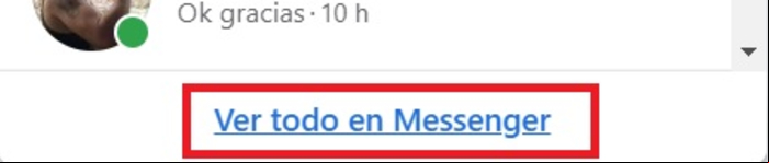 Cómo recuperar conversaciones borradas en Messenger - Buscar en mensajes archivados